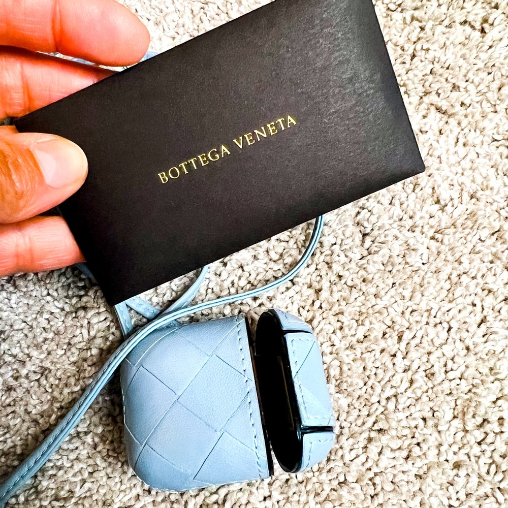 Bottega Veneta Leather AirPod Case - New!